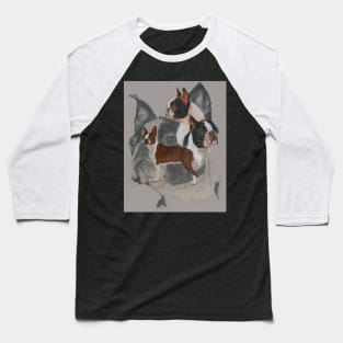 Boston Terrier Medley Baseball T-Shirt